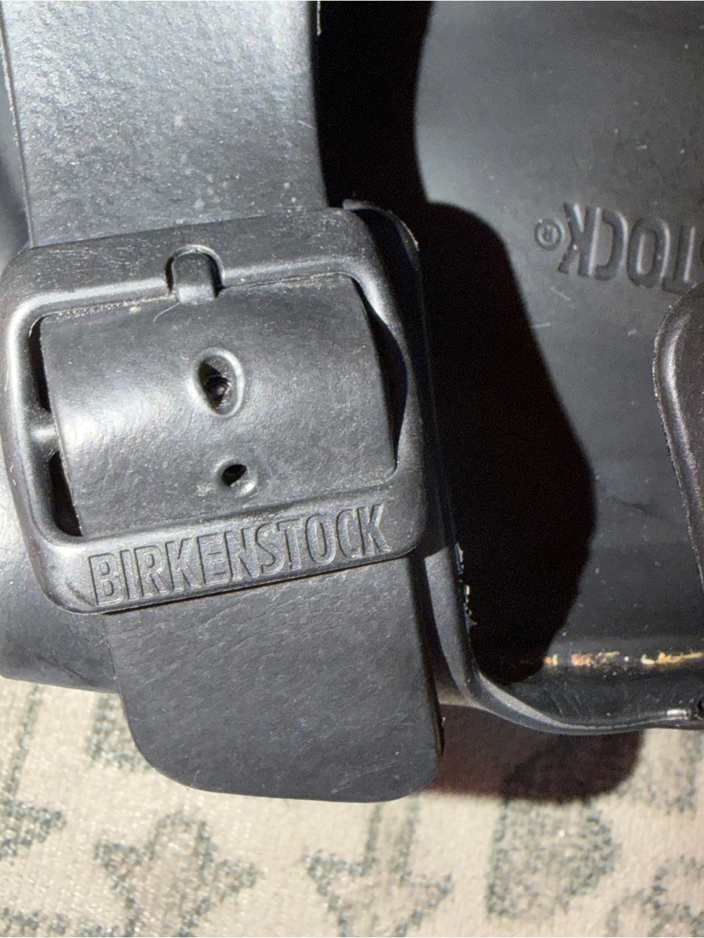 Birkenstock Arizona EVA unisex Slide Sandals in Black size 41 women’s 9 men’s 8 - Picture 2 of 4